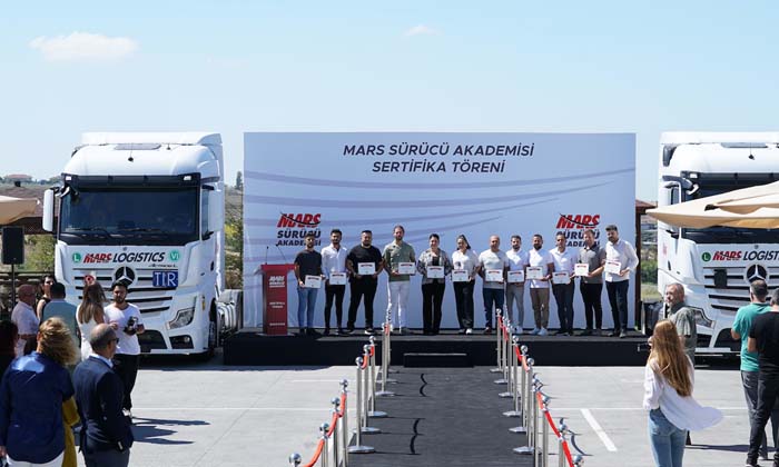 Mars Sürücü Akademisi ilk mezunlarını verdi