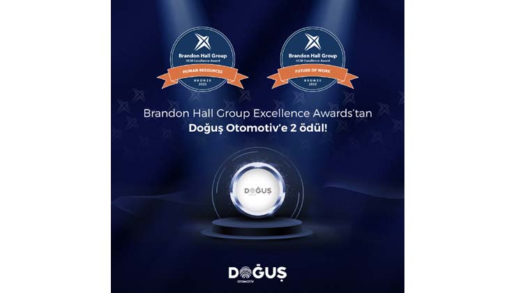 Doğuş Otomotiv’e Brandon Hall Group Excellence Awards’ta 2 ödül birden
