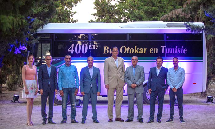 Otokar, Tunus’a 400’üncü aracını törenle teslim etti