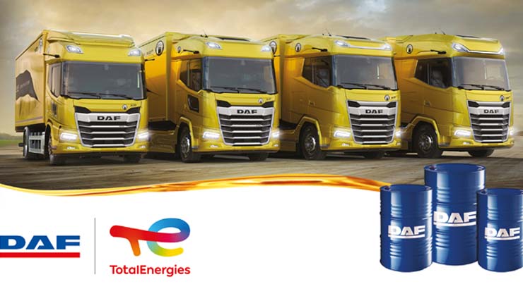 TotalEnergies, DAF’ın yeni nesil araçları için özel motor yağı geliştirdi