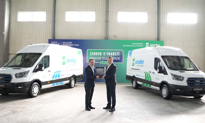 Sendeo filosu Ford E-Transitlerle güçleniyor