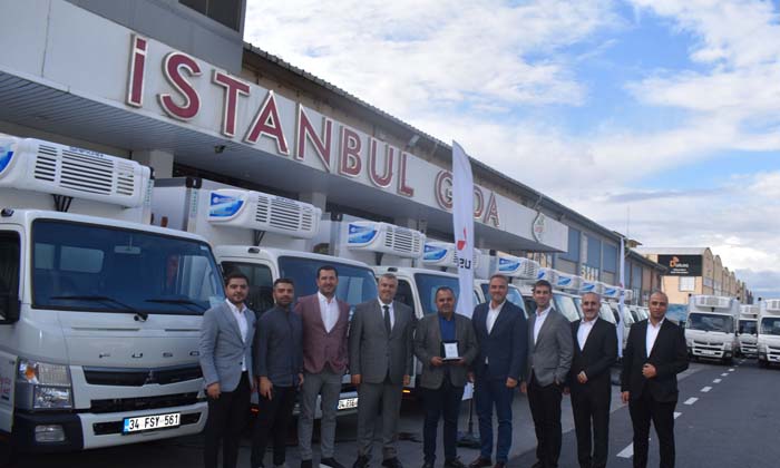 TEMSA’dan İstanbul Gıda’ya 38 adet Fuso Canter