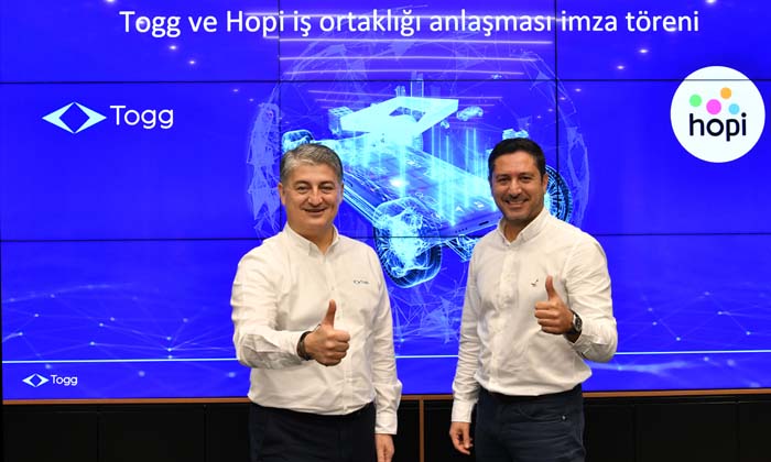 Togg ve Hopi eşsiz kullanıcı deneyimi için niyet mektubu imzaladı