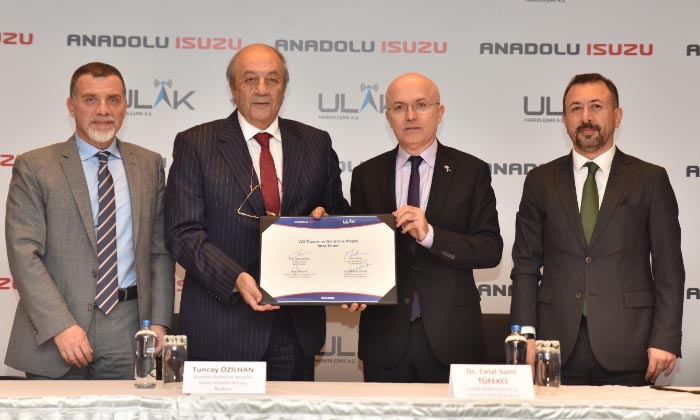 Anadolu Isuzu ve ULAK Haberleşme, geleceğin akıllı ulaşım sistemlerini geliştirecek 