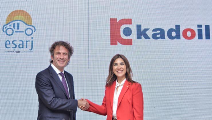Eşarj ve Kadoil iş birliği ile Türkiye’nin elektrikli araç şarj istasyon ağını genişletiyor