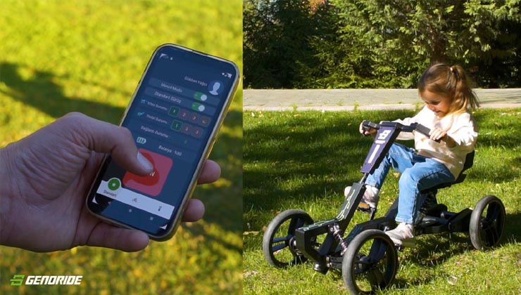 Dünyanın ilk elektrikli çocuk bisikleti projesi Genoride yatırımcılarını arıyor