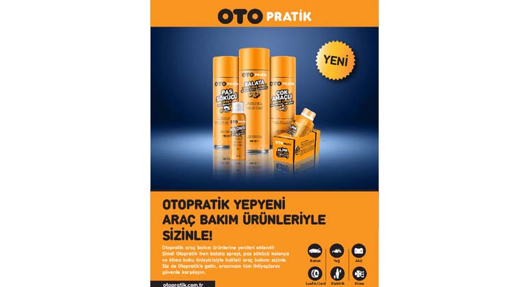 Yepyeni oto bakım ürünleriyle her bakımdan güvenilir hizmet Otopratik’te
