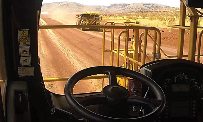 Caterpillar otonom kamyonları Mars’a seyahat etti