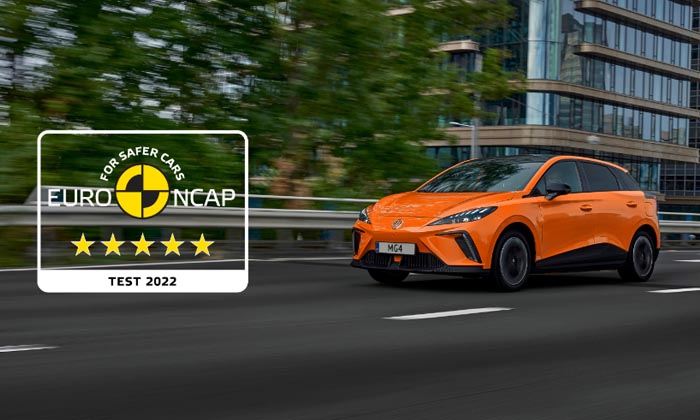 MG4 Electric, Euro NCAP’ten 5 Yıldız aldı