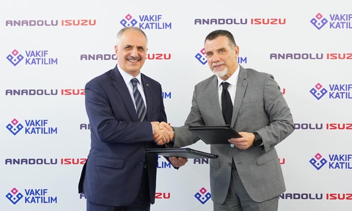 Vakıf Katılım ve Anadolu Isuzu’dan ticari araç finansman kampanyası