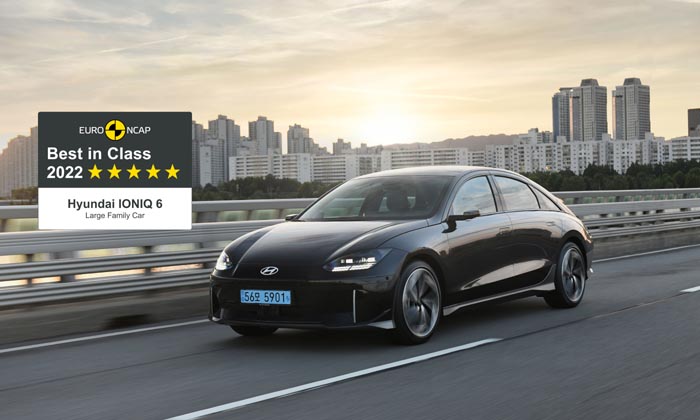Hyundai IONIQ 6, Euro NCAP’ten en büyük ödülü aldı