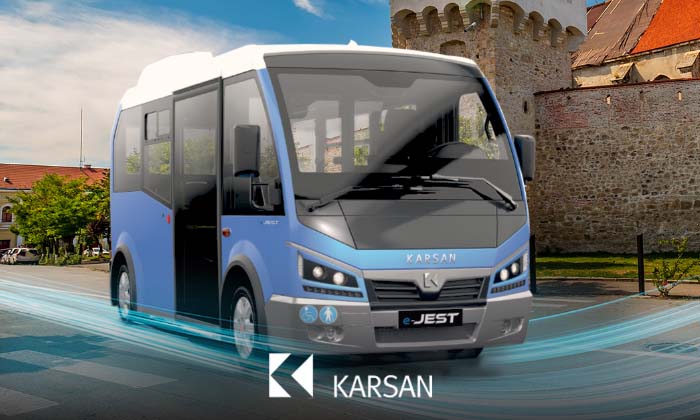 Romanya’da iki tarihi şehir daha Karsan e-JEST’lerle elektriklenecek