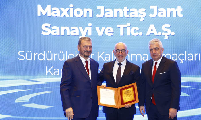 Maxion İnci Jant Grubu, OSD “Tedarik Sanayi Sürdürülebilirliğe Katkı Ödülü”nün sahibi oldu