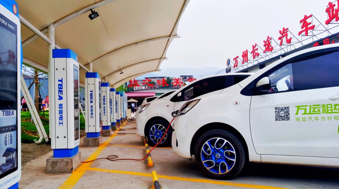 Çin’de elektrikli araç şarj istasyonu sayısı 5.84 milyona ulaştı