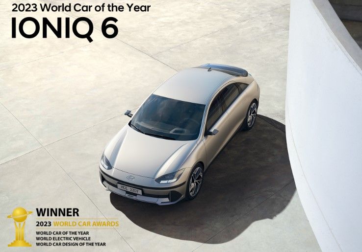 Hyundai IONIQ 6 Dünyada Yılın Otomobili (WCOTY) seçildi