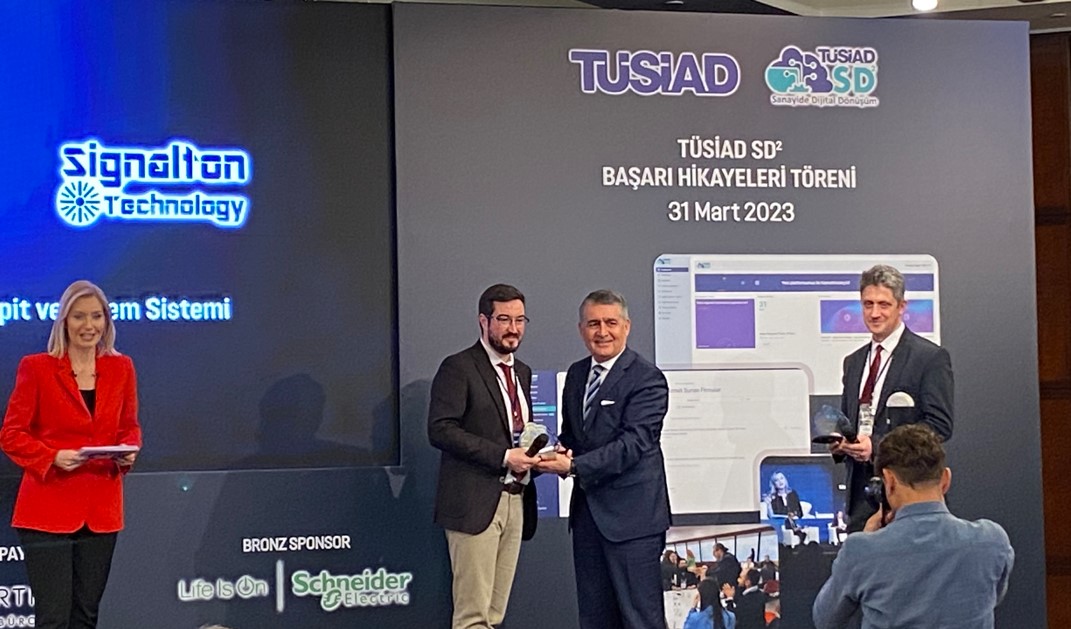 Brisa’nın yeni dijital çözümüne TÜSİAD SD2’den iki başarı plaketi