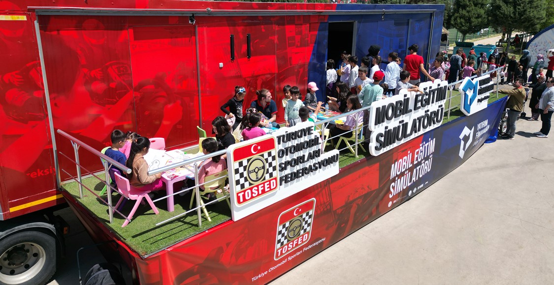 TOSFED Mobil Eğitim Simülatörü Adana’da