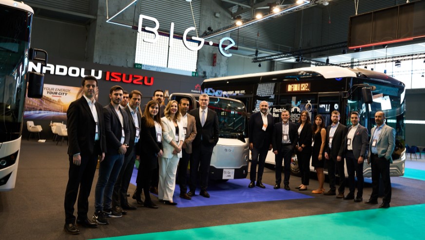 Anadolu Isuzu, yenilikçi ve çevreci araçlarını UITP Zirvesi’nde sergiledi