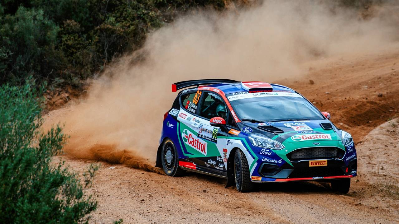 Castrol Ford Team Türkiye Ali Türkkan’la ilk Dünya Ralli Şampiyonası yarışında podyumda