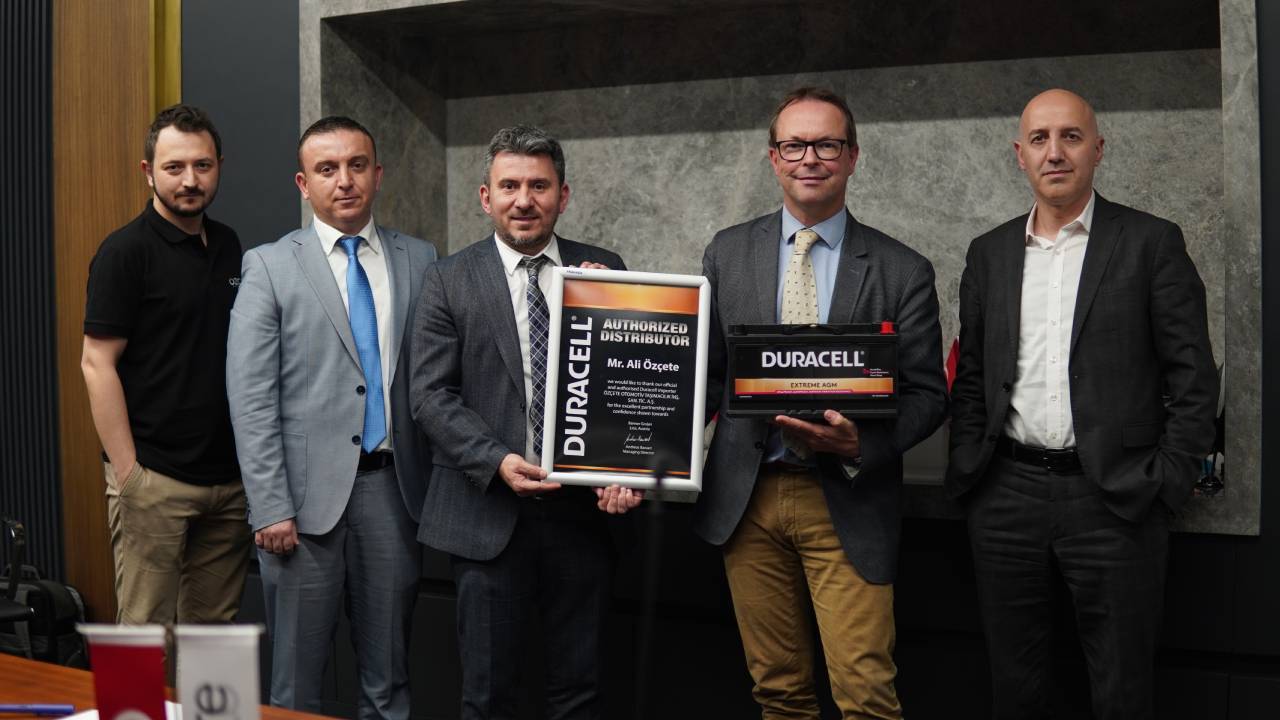 Duracell Otomotiv Aküleri artık Türkiye’de satışa sunulacak