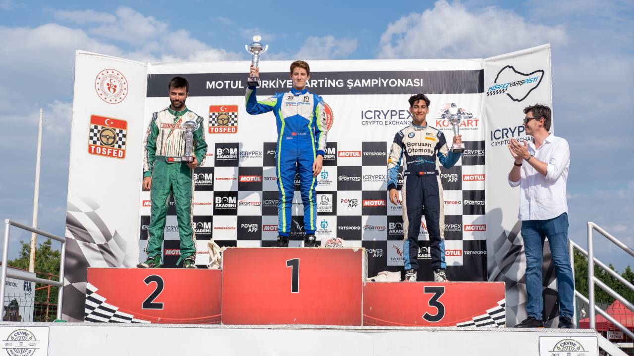 BOM Karting için İzmit’te podyum sırası