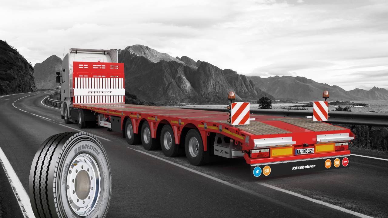 Brisa’nın Bridgestone lastikleri Tırsan’ın treylerlerini taşıyacak