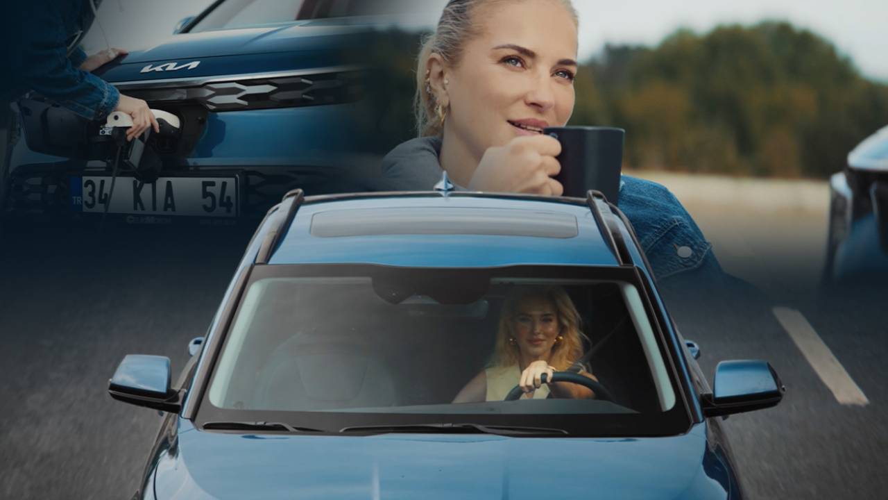 Burcu Esmersoy şehrin enerjisini Kia Niro EV ile keşfediyor