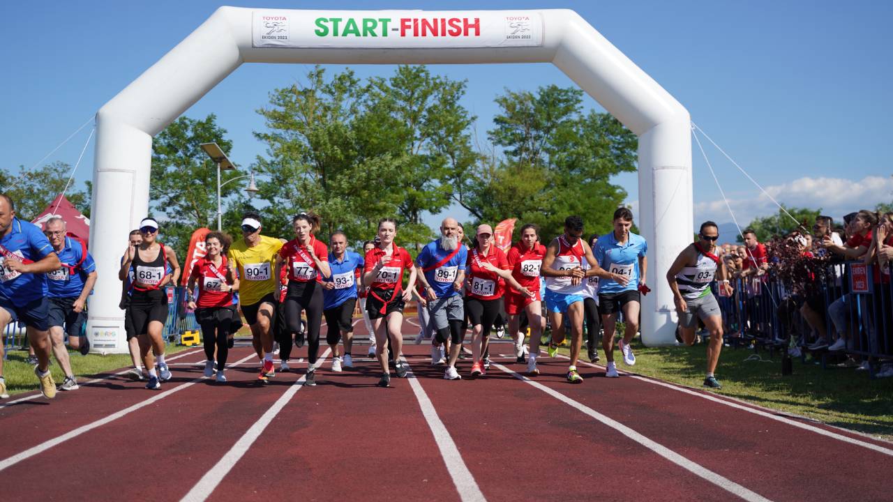 Toyota Otomotiv Sanayi Türkiye, Geleneksel Ekiden Yarışları ile çalışanlarının takım ruhunu güçlendiriyor