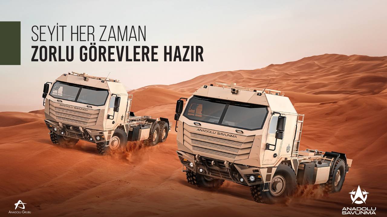 Anadolu Savunma, taktik tekerlekli araç modelleri ile IDEF’te