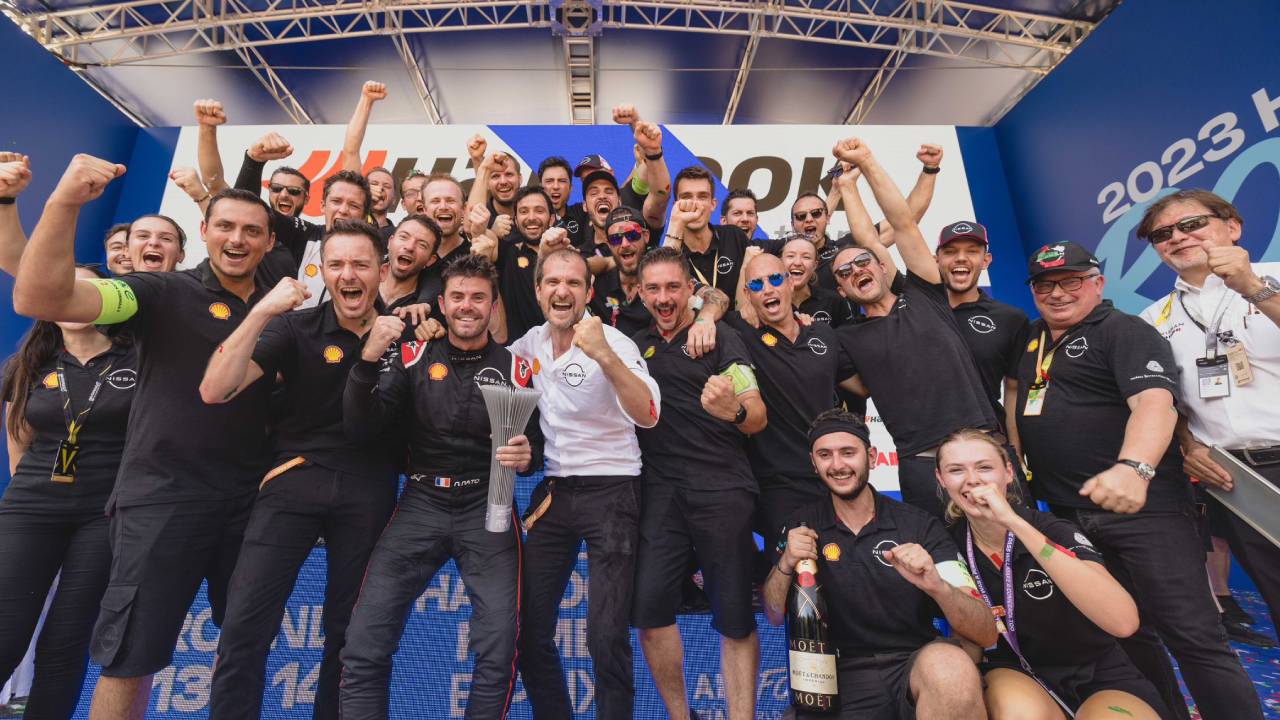 Nissan Formula E Takımı, Roma’da ikinci sırayı aldı