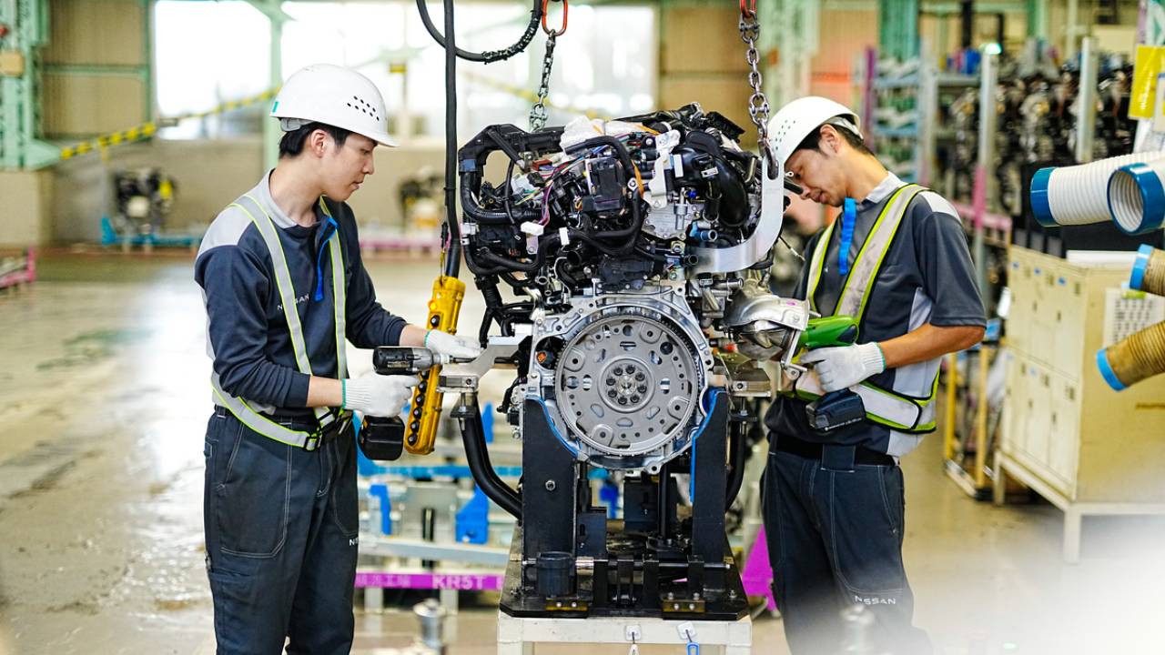 Nissan Yokohama Fabrikası 40 milyonuncu motorunu üretti