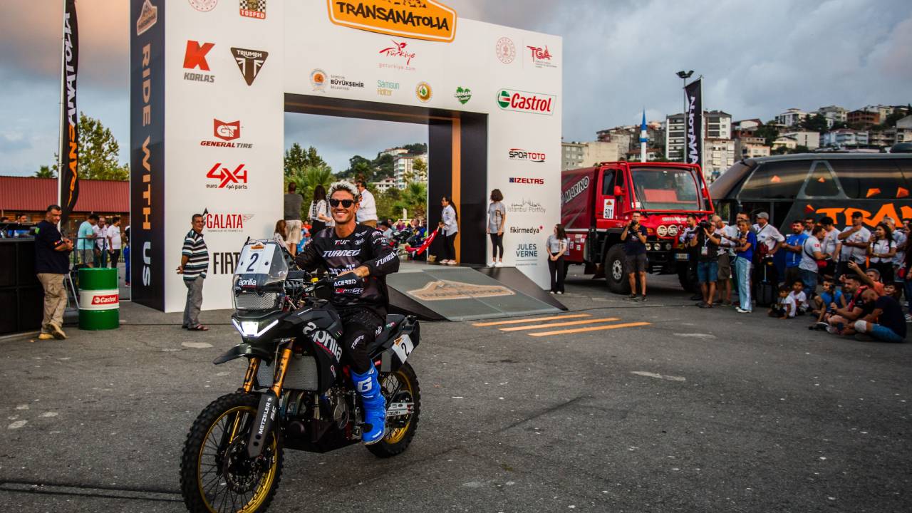 Aprilia Tuareg, Transanatolia Rallisi’ni podyumda tamamladı