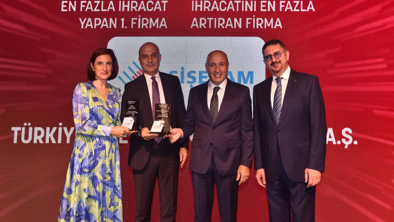 Şişecam ihracat başarısını ödüllerle taçlandırdı