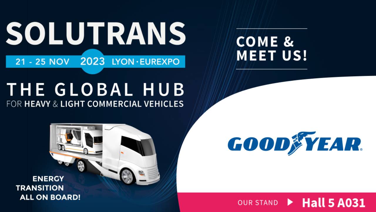 Goodyear, filolara özel çözümleriyle SOLUTRANS 2023’te