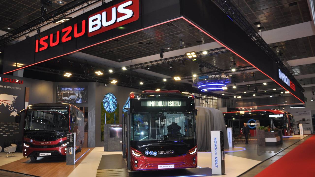 Anadolu Isuzu, Busworld Europe Brüksel Fuarı’na elektrikli araçları ile katıldı