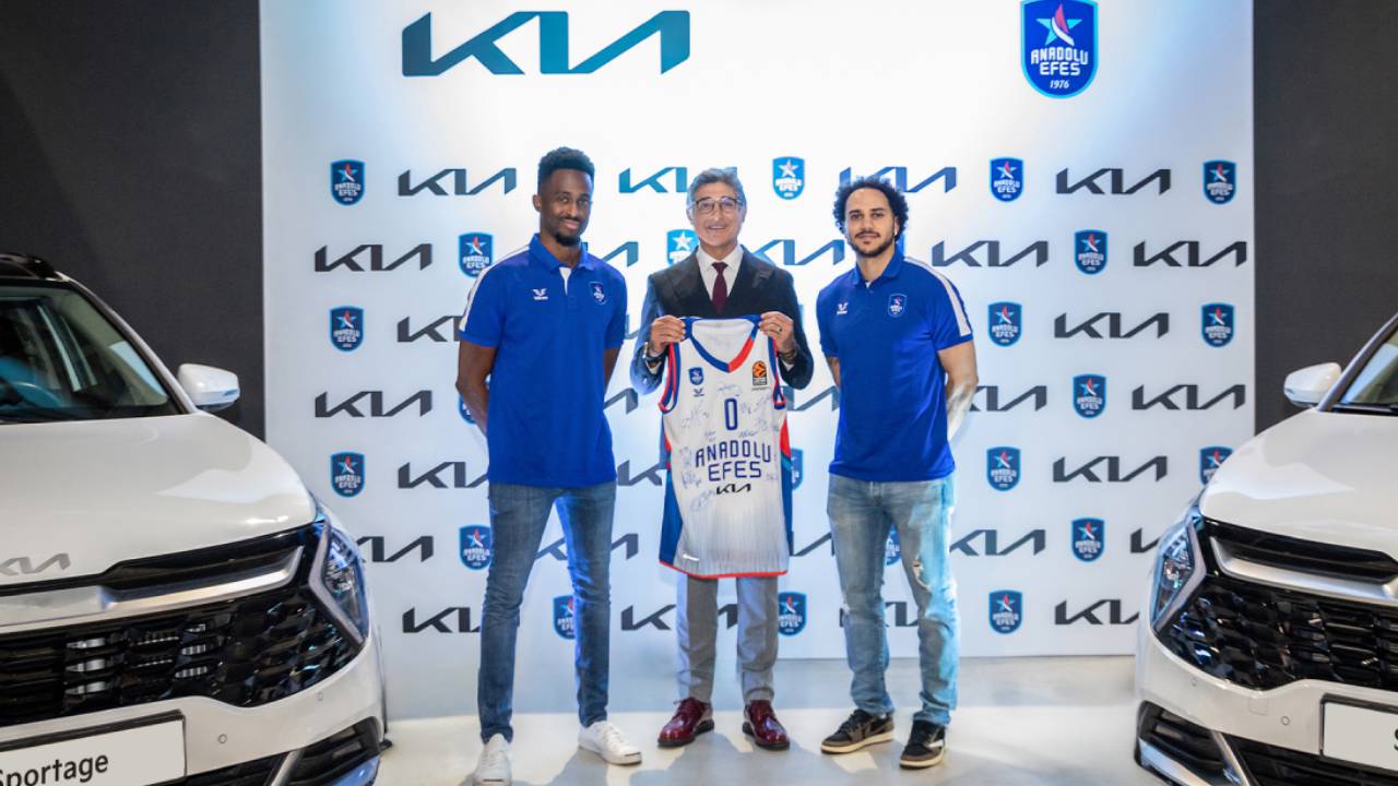 Kia ve Anadolu Efes Spor Kulübü iş birliği dokuzuncu yılında