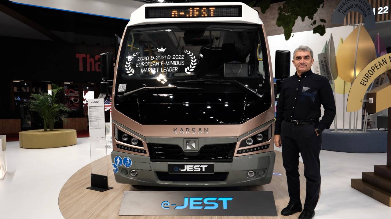 Karsan 2023 sonunda 22 ülkede 1000 elektrikli aracı ile yollarda