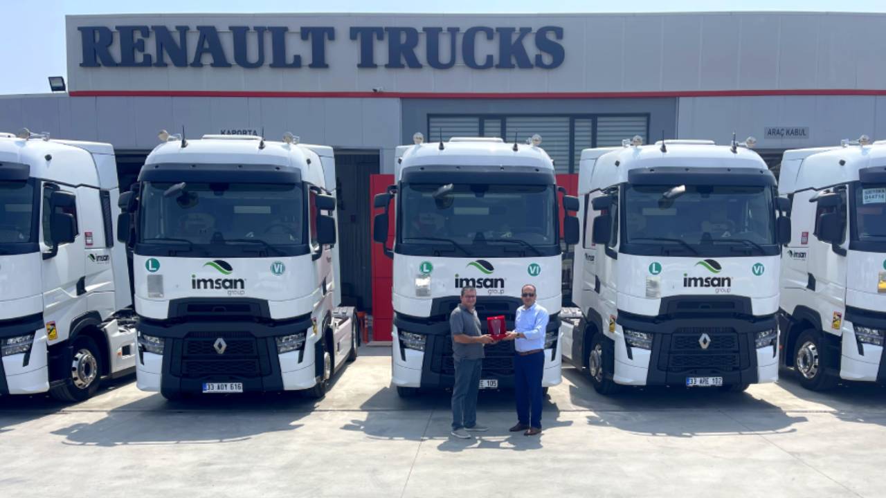 İmsan Group’a 50 adet yeni Renault Trucks T 520 çekici