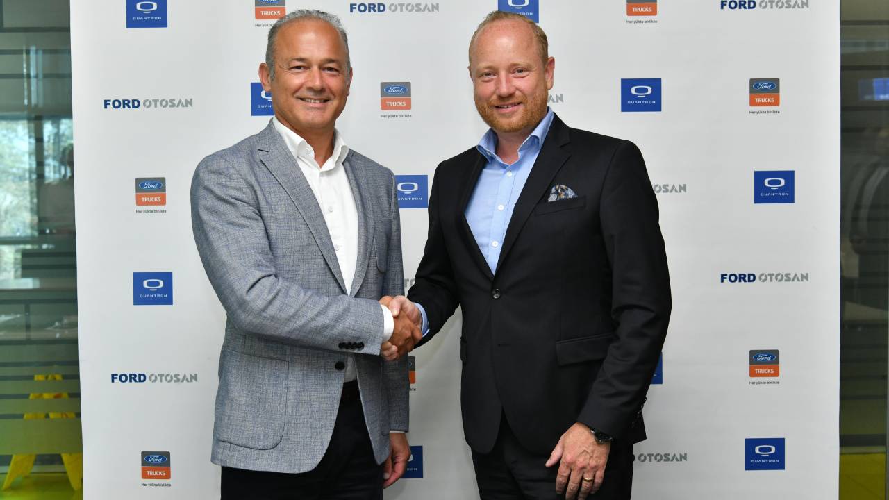 Ford Trucks ve QUANTRON, hidrojenli araç geliştirme çalışması için niyet mektubu imzaladı