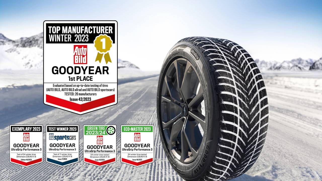 Goodyear Yılın Kış Lastiği Üreticisi seçildi