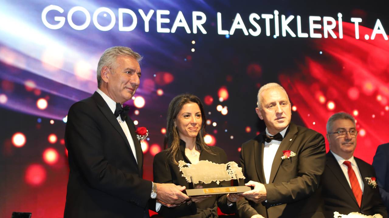İSO 500’de 55 yıldır aralıksız yer alan Goodyear Türkiye’ye ödül