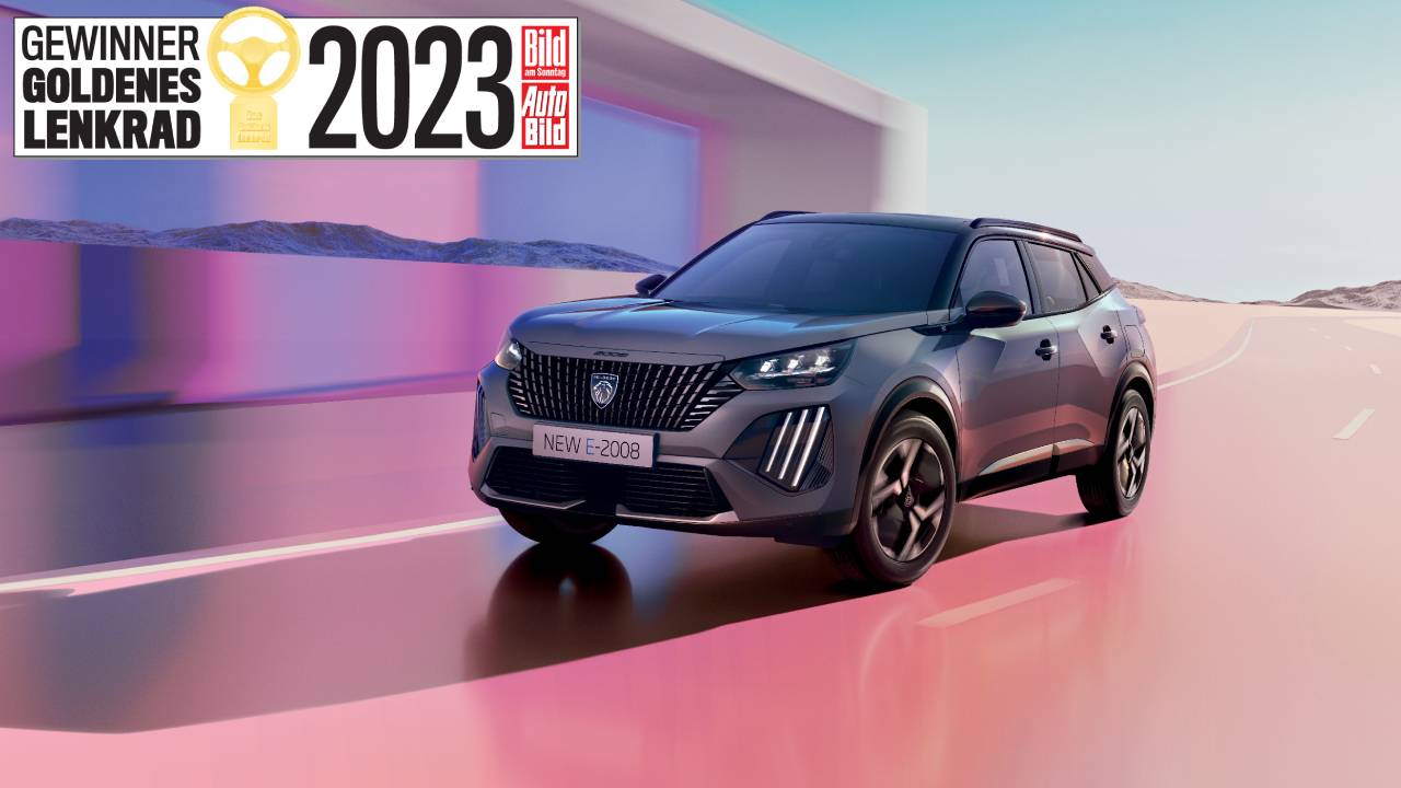 Yeni Peugeot E-2008 Altın Direksiyon Ödülünü kazandı