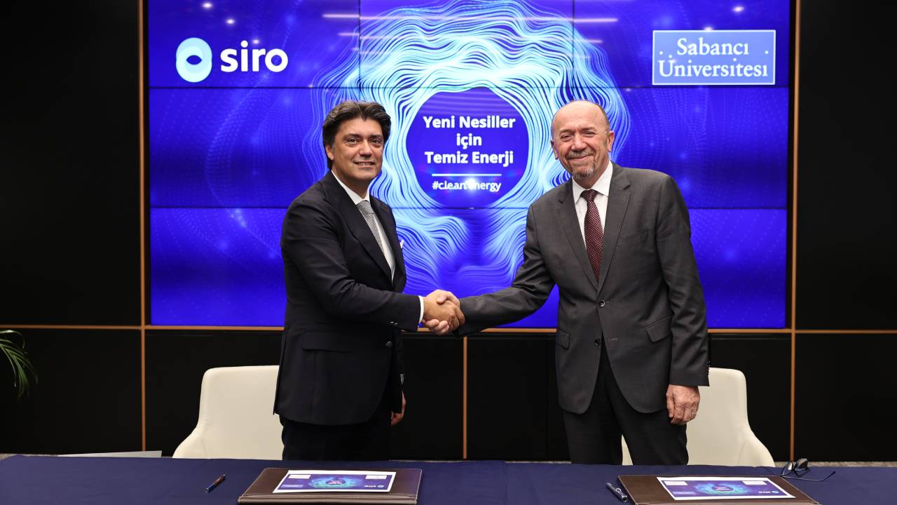 Siro ve Sabancı Üniversitesi, batarya ekosistemi için insan kaynağını birlikte yetiştirecek