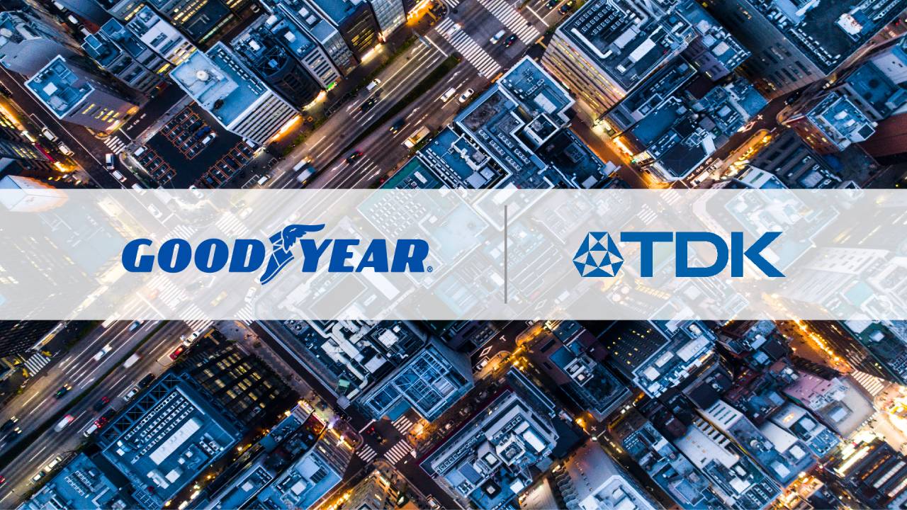 Goodyear lastik zekası teknolojisinde bir işbirliği de TDK ile yaptı
