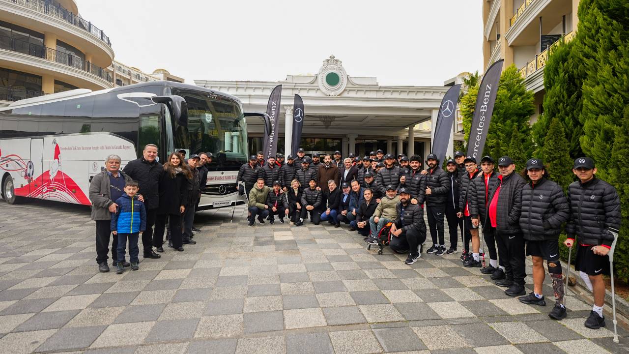 Mercedes-Benz Türk’ten Ampute Futbol Milli Takımı’na Avrupa Şampiyonası için tam destek