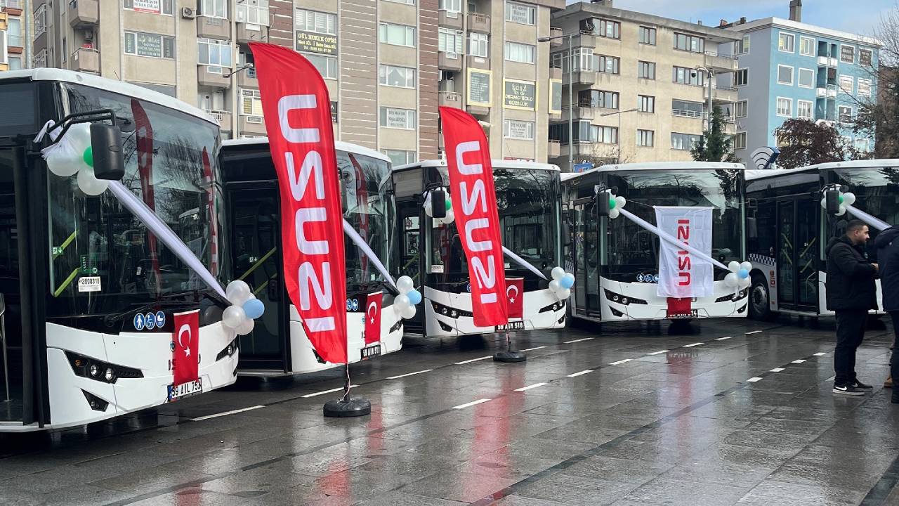 Anadolu Isuzu’dan Tekirdağ Büyükşehir Belediyesi’ne Citiport teslimatı