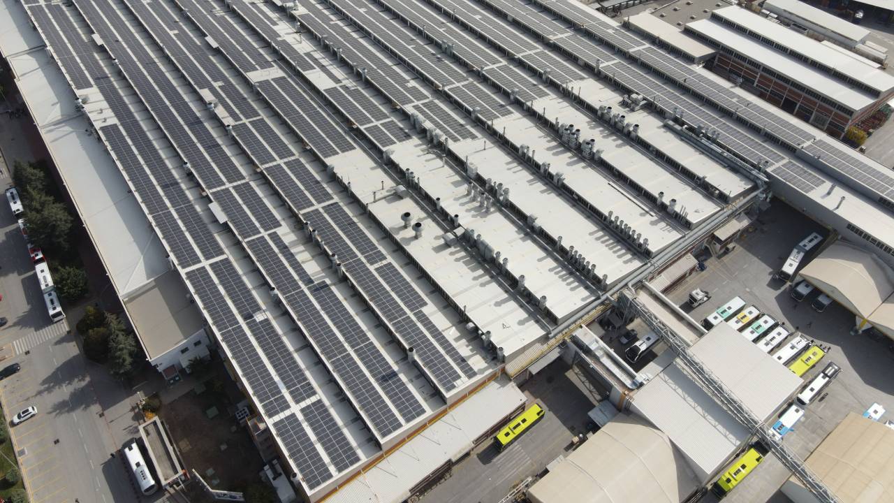 MAN Türkiye, fabrikasında kullandığı elektriğin yüzde 45’ini güneşten alacak