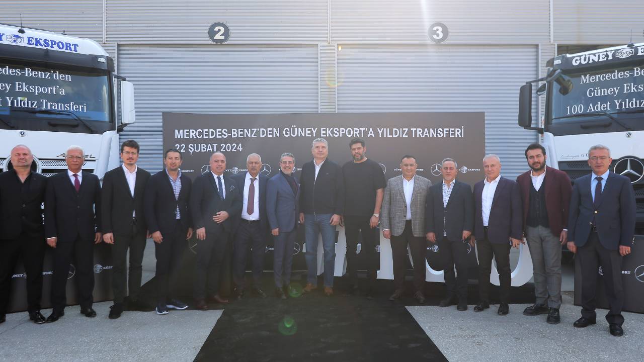 Güney Eksport, filosunu Mercedes-Benz Actros ailesi ile güçlendiriyor