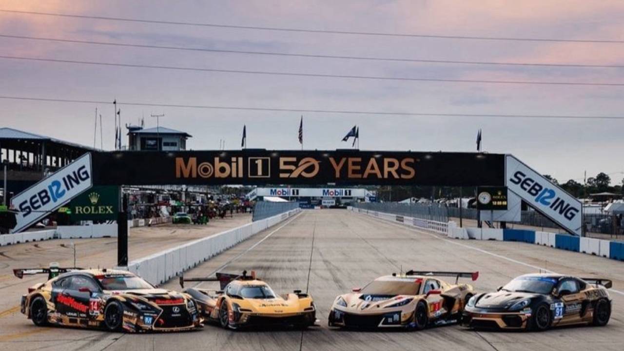 Mobil 1™, 50. yılını 2024 motor sporları sezonu boyunca özel giydirmelerle kutluyor
