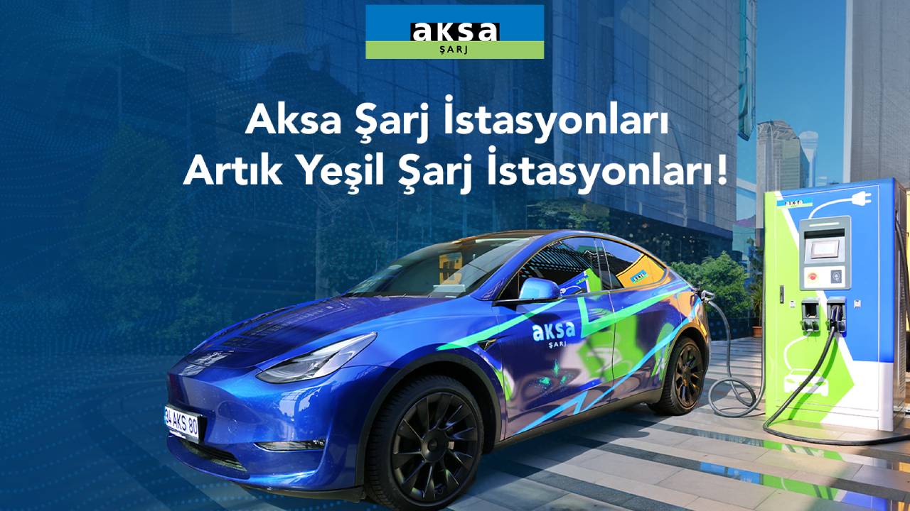 Aksa Şarj’ın tüm istasyonlarına YEK-G belgesi verildi
